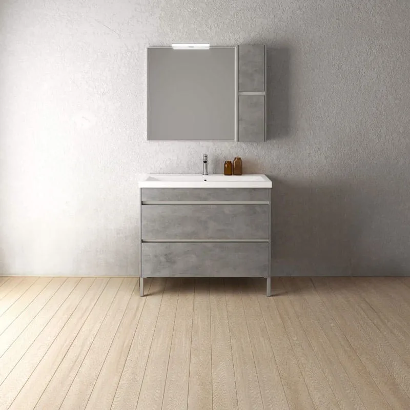 Έπιπλο Μπάνιου Zebis Elegance 100