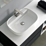 Νιπτήρας Scarabeo Glam 1802R 56×38 εκ.