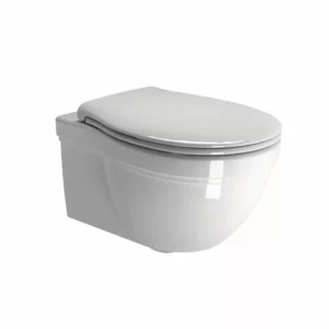 Λεκάνη Κρεμαστή Gsi Classic 871200C – Λευκό Βακελίτη Soft Close