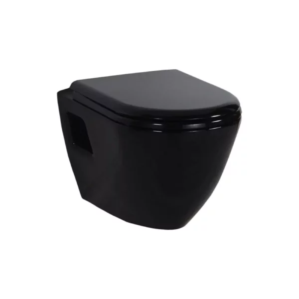 Λεκάνη Κρεμαστή Creavit Razor Black TP325