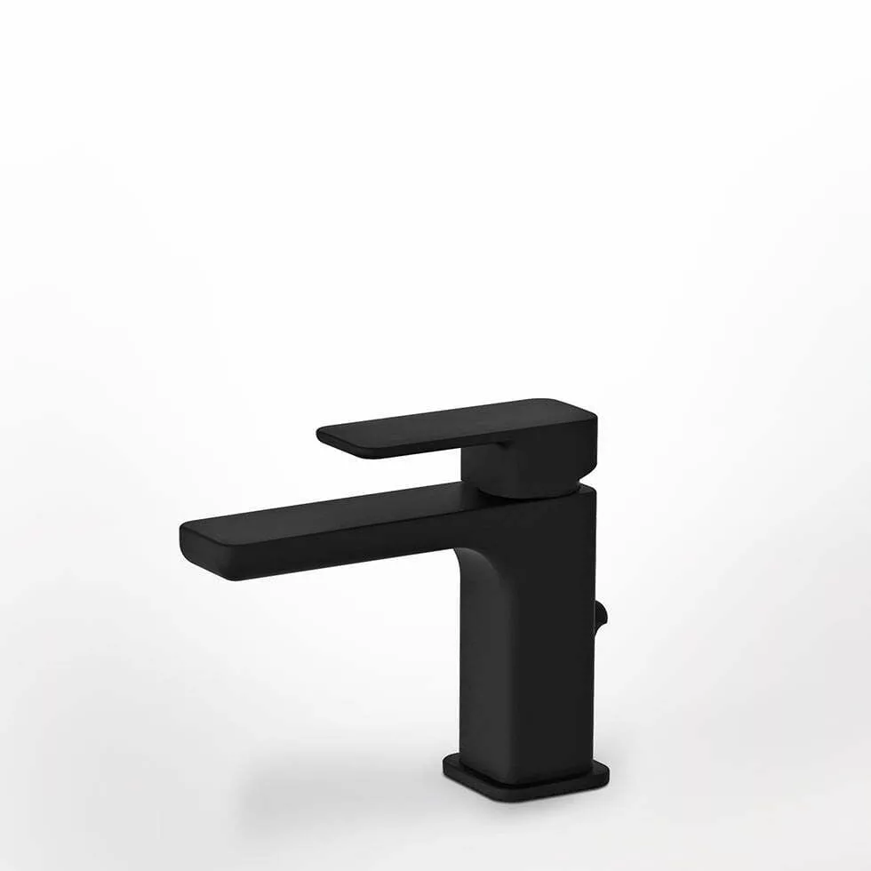 Μπαταρία Νιπτήρα Eurorama Quadra 144310 – Μαύρο Ματ