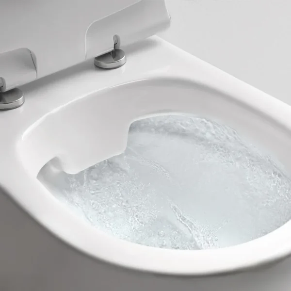 Λεκάνη Κρεμαστή Serel Smart Rimless SM2600 - Κάλυμμα Απλό