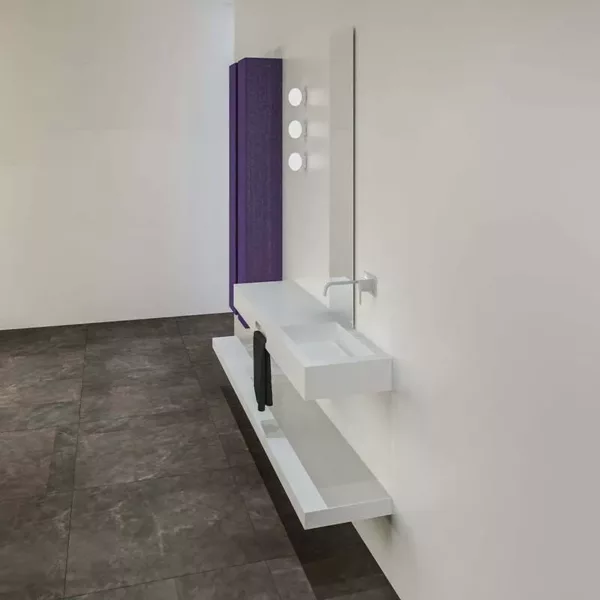 Έπιπλο Μπάνιου Novel Solid Surface 01