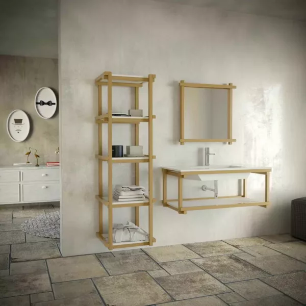 Έπιπλο Μπάνιου Novel Solid Wood 01