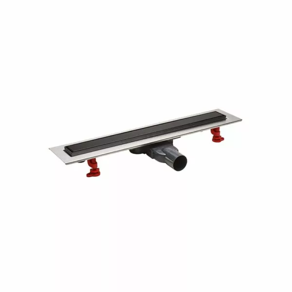 Κανάλι Ντούζ Wirquin Venisio Slim Black Matt