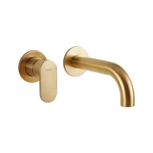 Μπαταρία Νιπτήρα Εντοιχισμού Armando Vicario Slim - Gold Brushed