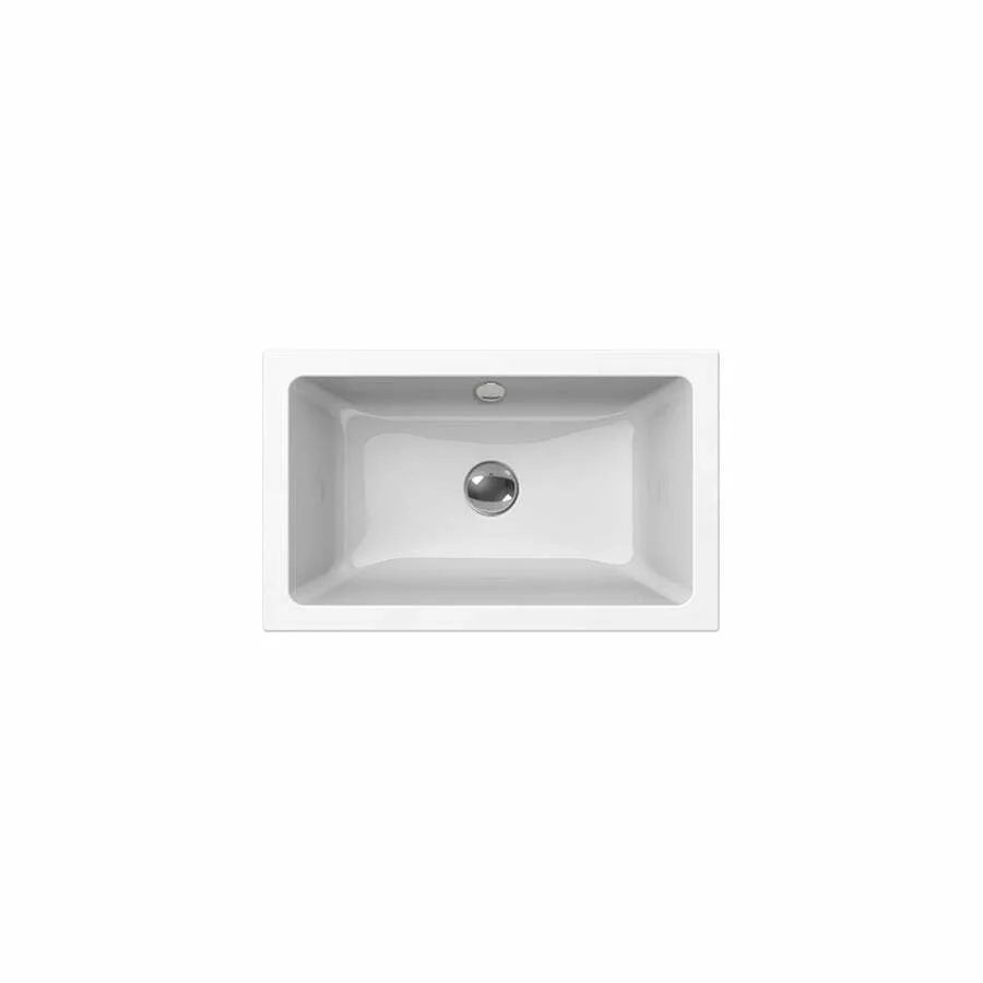 Νιπτήρας Ένθετος Gsi Kube – 60×37 εκ.