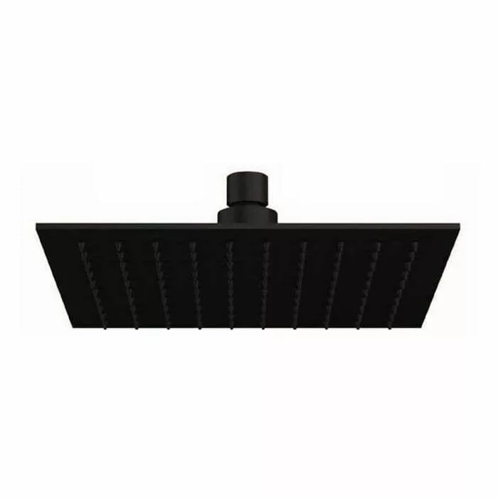 Κεφαλή Ντούζ Orabella Τετράγωνη Φ25 Black Matt