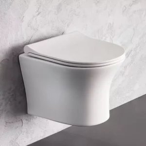 Λεκάνη Κρεμαστή Bianco Ceramica Aida Rimless