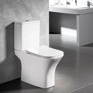 Λεκάνη Επιδαπέδια Bianco Ceramica Delia Rimless