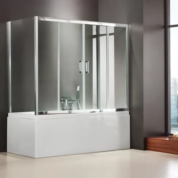 Διαχωριστικό Μπανιέρας Axis Bath Slider 2+2