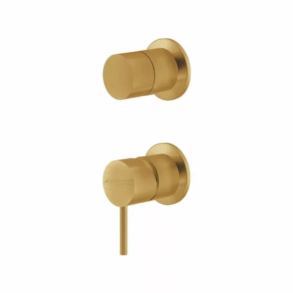 Μίκτης Εντοιχισμού 2 Εξόδων La Torre Elle 316 Gold Brushed