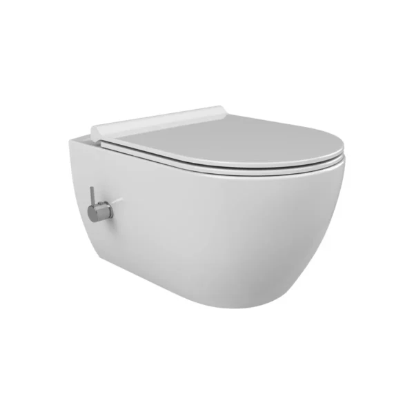 Cerastyle City Rimless Bidet Κρεμαστή Λεκάνη Με Διακόπτη Μπιντέ