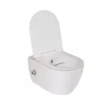 Cerastyle City Rimless Bidet Κρεμαστή Λεκάνη Με Διακόπτη Μπιντέ