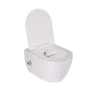 Cerastyle City Rimless Bidet Κρεμαστή Λεκάνη Με Διακόπτη Μπιντέ