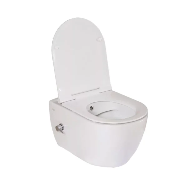 Cerastyle City Rimless Bidet Κρεμαστή Λεκάνη Με Διακόπτη Μπιντέ