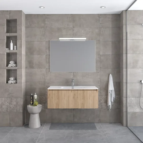 Royal Bath Sevilla 100 Έπιπλο Μπάνιου Με Ένθετο Νιπτήρα