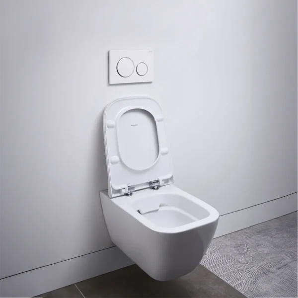 Geberit Smyle Square Rimfree Λεκάνη Κρεμαστή