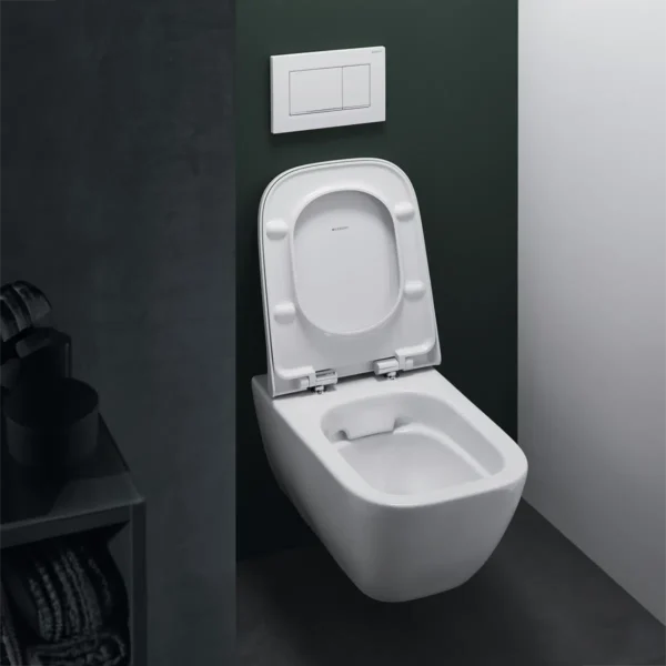 Geberit Smyle Square Rimfree Λεκάνη Κρεμαστή