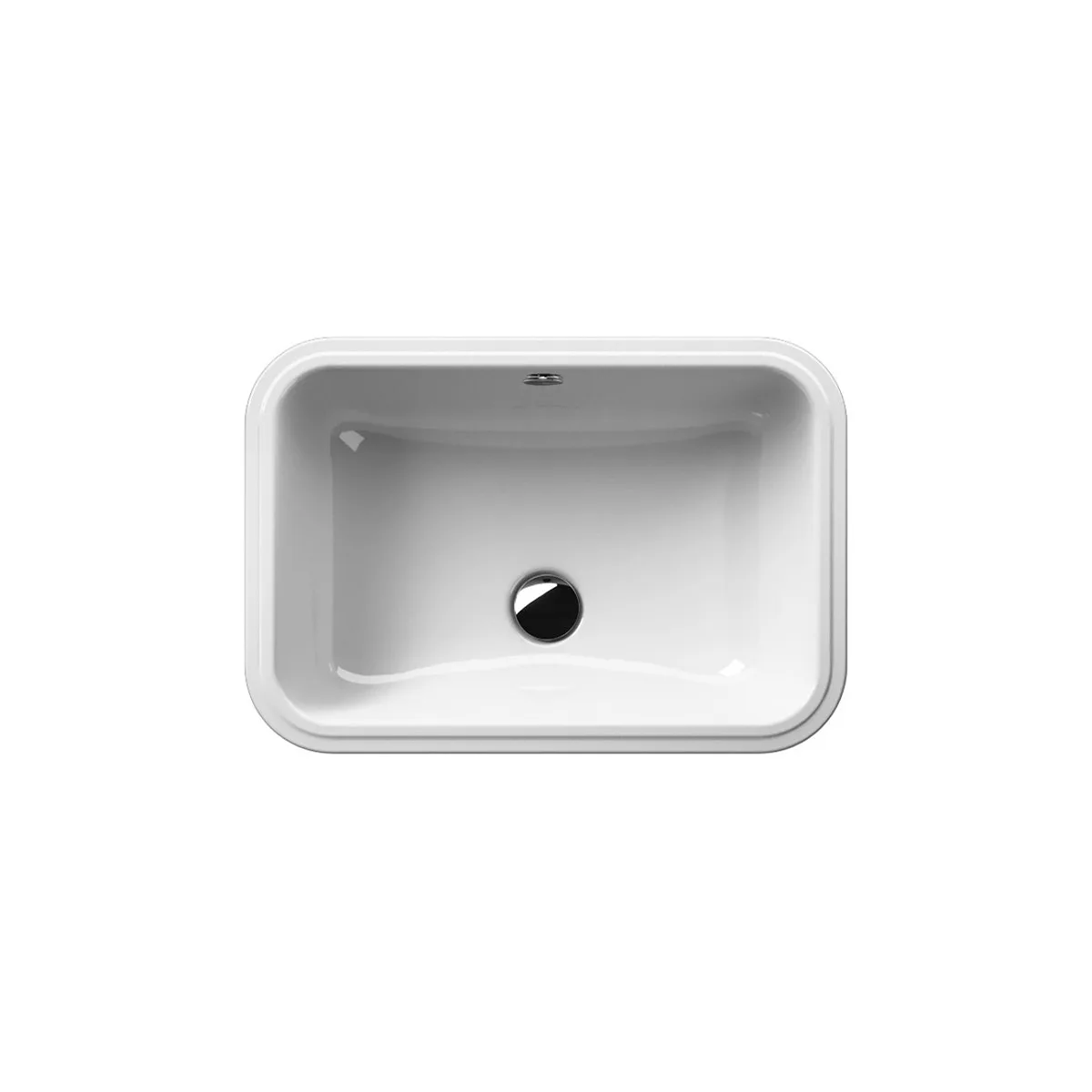 Νιπτήρας Υποκαθήμενος GSI Pura - 55x38 εκ.