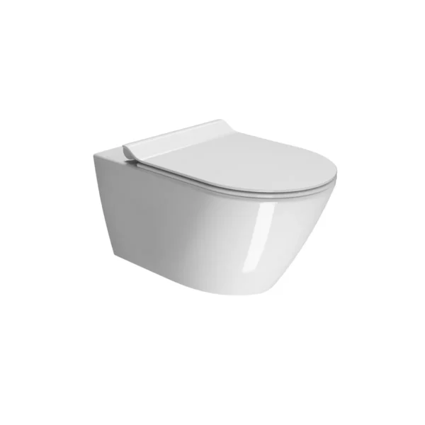 Gsi Kube-X Swirl Λεκάνη Κρεμαστή - Super Slim Soft Close, 55 εκ.