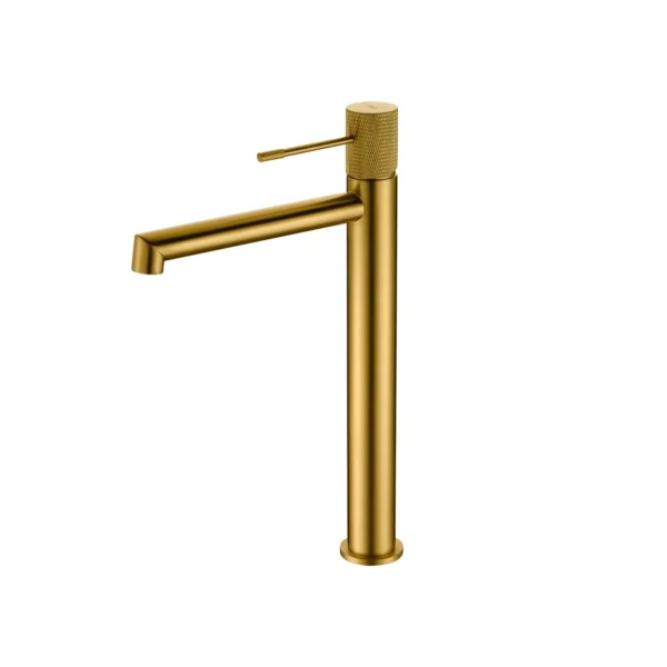 Imex Line Μπαταρία Νιπτήρα Υψηλή - Gold Brushed