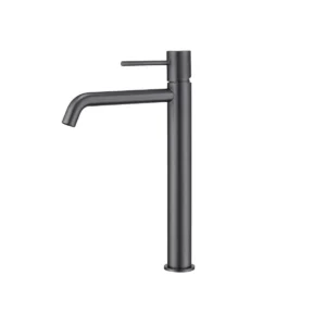 Imex Monza Μπαταρία Νιπτήρα Υψηλή - Black Brushed