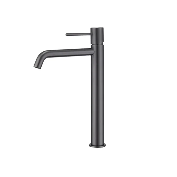 Imex Monza Μπαταρία Νιπτήρα Υψηλή - Black Brushed