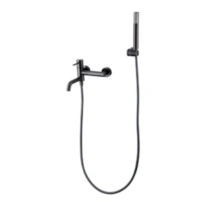 Imex Monza Αναδιπλούμενη Μπαταρία Λουτρού - Black Brushed