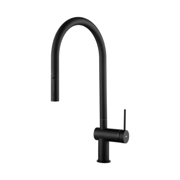 Imex Berna Μπαταρία Νεροχύτη - Black Brushed