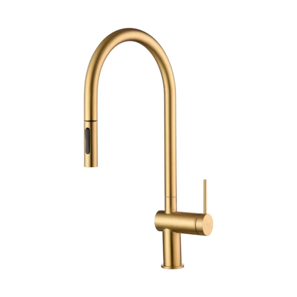 Imex Berna Μπαταρία Νεροχύτη - Gold Brushed