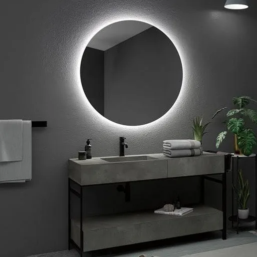 Imex Oporto Καθρέπτης Led Στρογγυλός - 60 εκ.