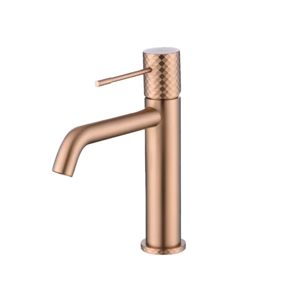 Imex Genova Θερμοστατική Μπαταρία Νιπτήρα - Rose Gold