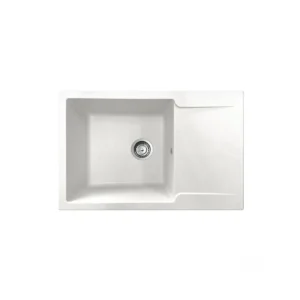 Duralit ΚN105 Νεροχύτης Ένθετος - White
