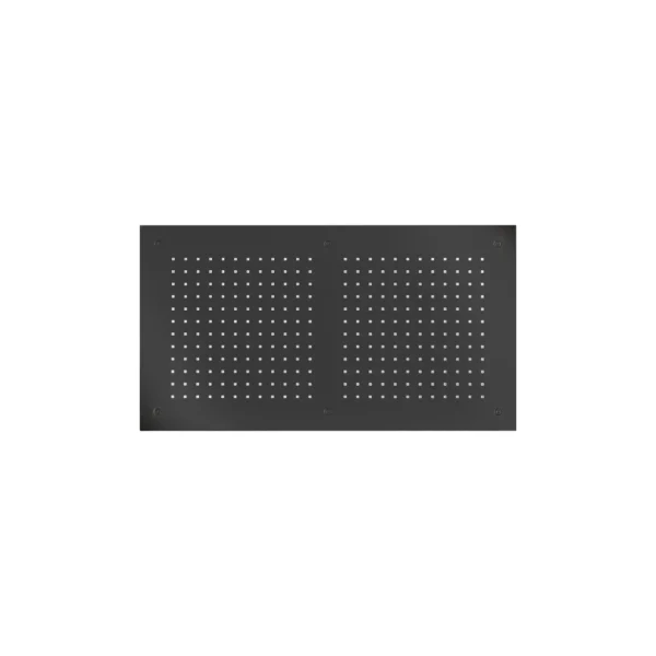 Rectangular Temptation Κεφαλή Εντοιχισμού - Black Brushed