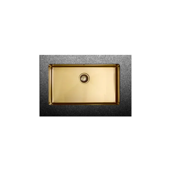 Fortinox Squadro Νεροχύτης Ένθετος - Gold Brushed