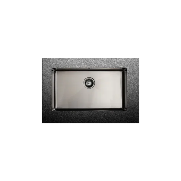 Fortinox Squadro Νεροχύτης Ένθετος - Black Brushed