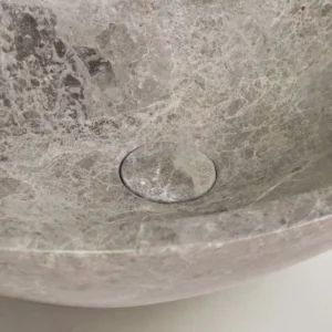 Τάπα Βαλβίδας Μάρμαρο Fossil TPD - Γκρί