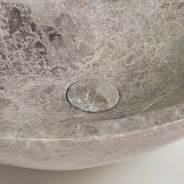 Τάπα Βαλβίδας Μάρμαρο Fossil TPD - Γκρί