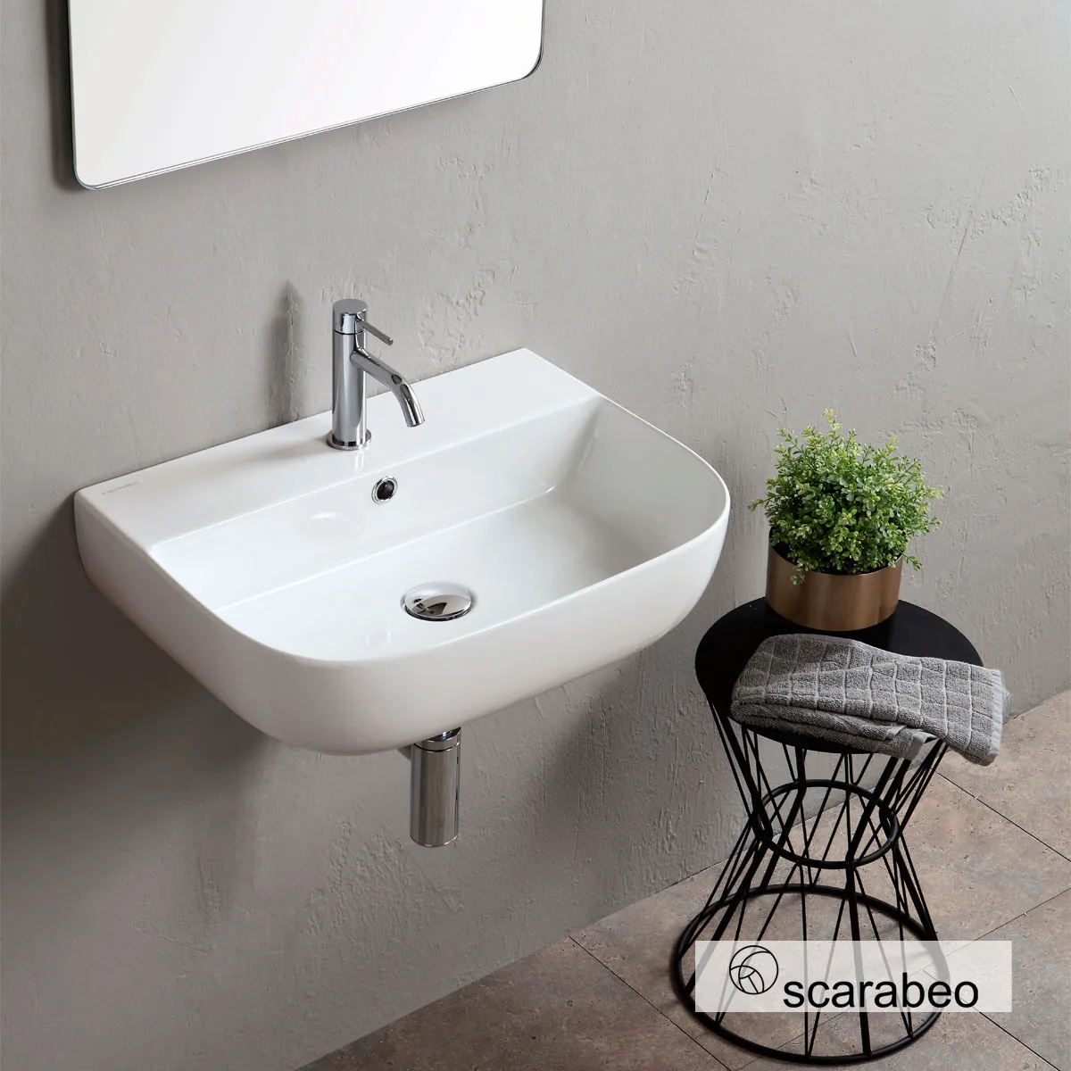 Scarabeo Glam 1811 Νιπτήρας Κρεμαστός/Επικαθήμενος