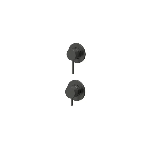 Cora Cosmo 316L Μίκτης 2 Εξόδων - Black Brushed