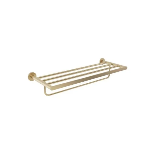 Imex Practic Πετσετοκρεμάστρα-Ραφιέρα - Gold Brushed